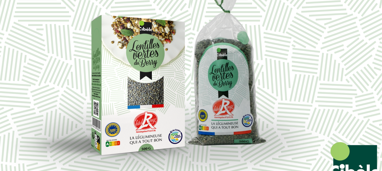 Lentilles Vertes du Berry Nouveau Packaging 2026