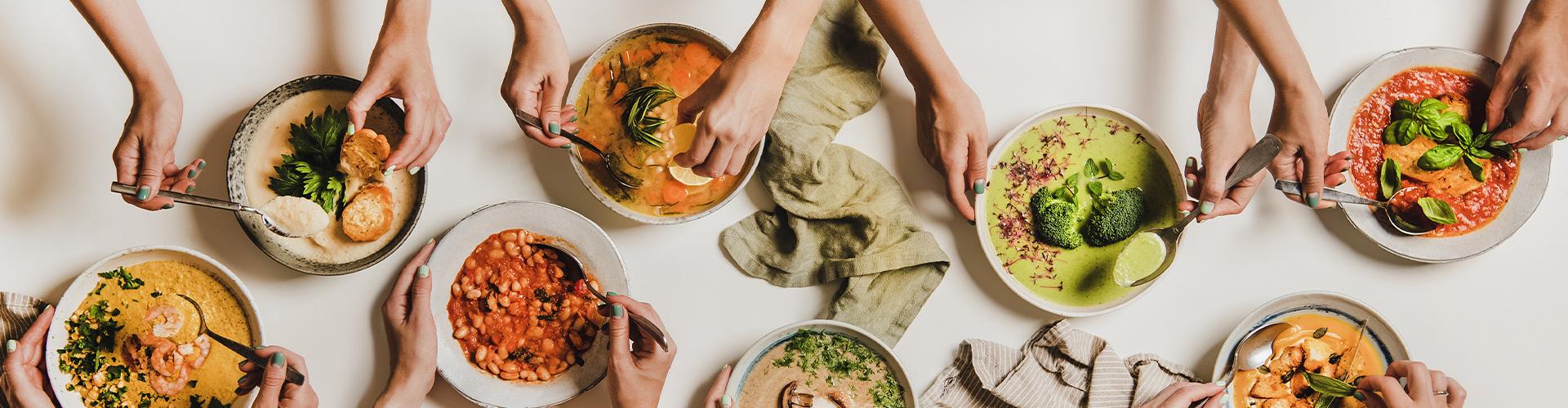 Purée de Lentilles Vertes aux épices et gambas 