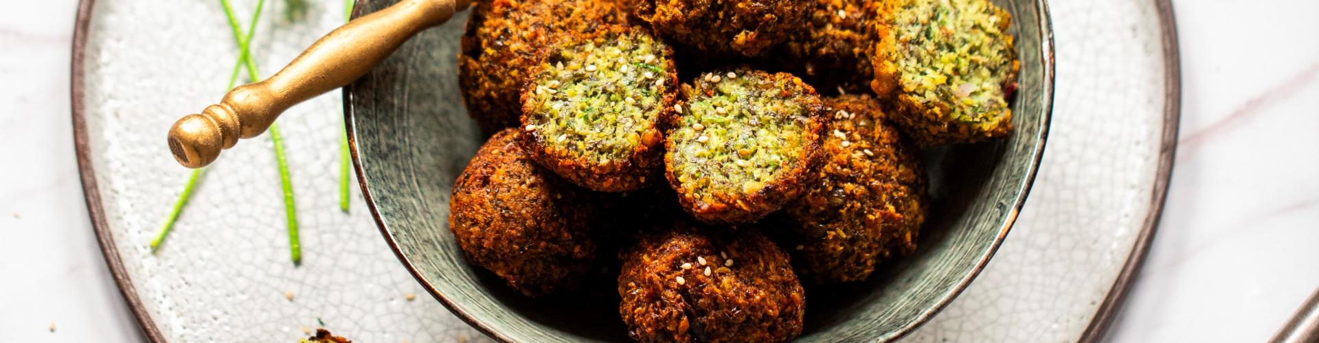 Falafels aux lentilles du Berry