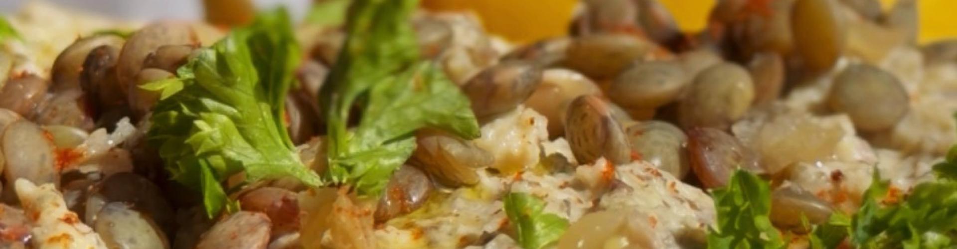 Houmous de Lentilles Vertes du Berry avec Beurre de Cacahuète