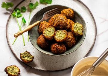 Falafels aux lentilles du Berry